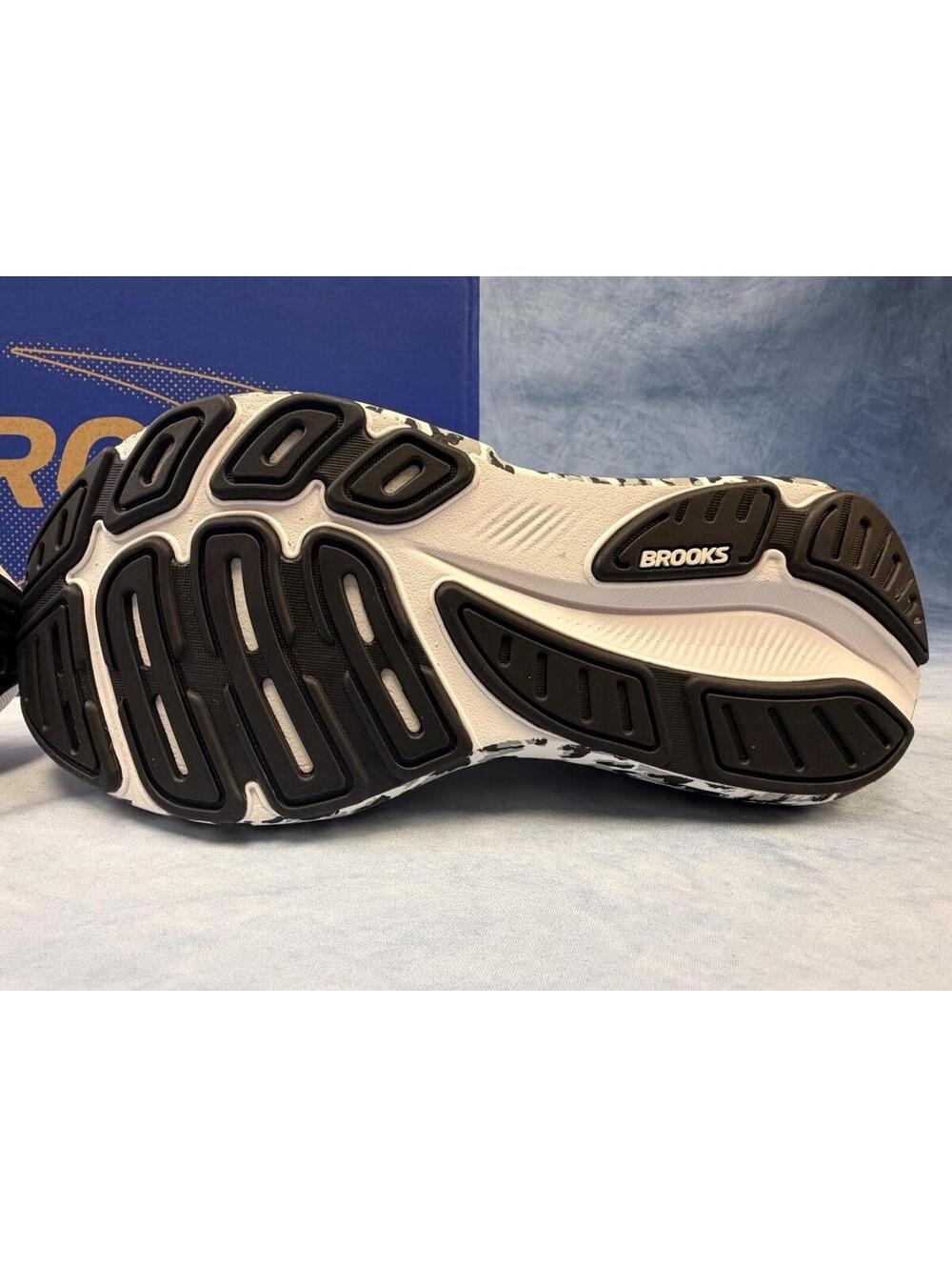 Brooks Revel 9 Black White Gray Leopard Print Low Top Women's Sneakers Size 9 - Picture 11 of 15